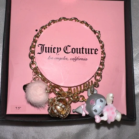 Juicy Couture Gold Bracelet with Charms - Picture 2 of 5
